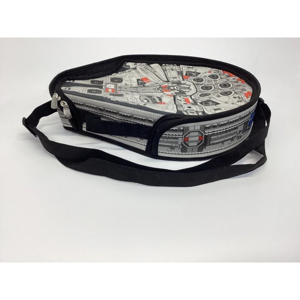 LEGO Star Wars ZipBin Millennium Falcon Bricks & Minifigure Storage Case Minifig